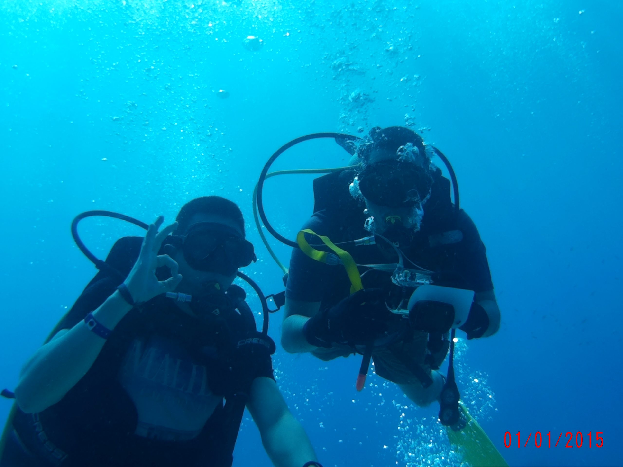 Disfrutar del mar y practicar el buceo